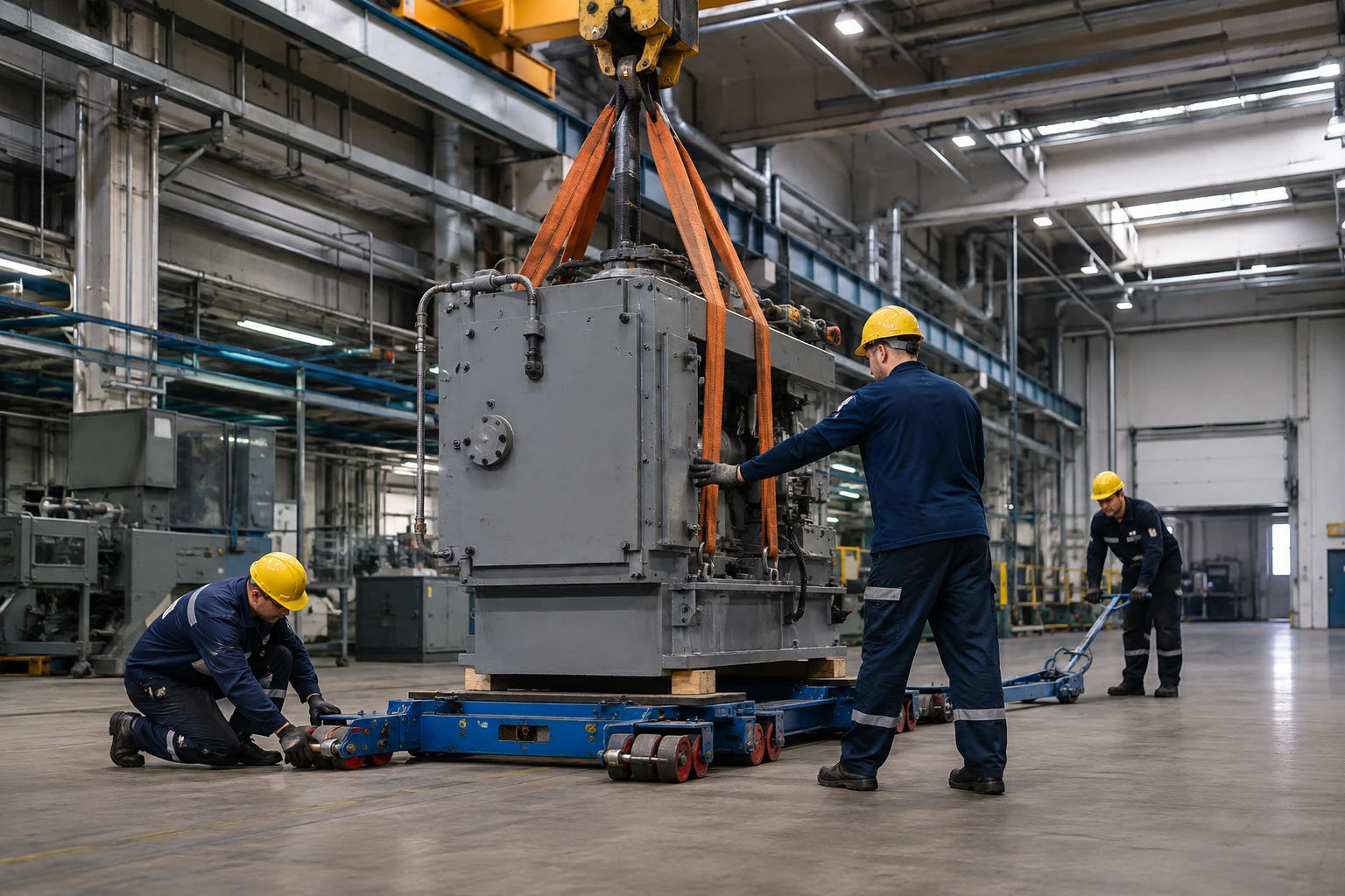 Manipulacija industrijske opreme